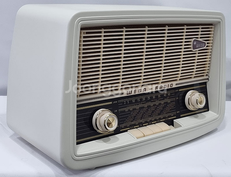 빈티지 진공관 WEGA AM/FM 리시버 라디오--6