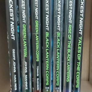 Dc 코믹스 블랙키스트 나이트 원서