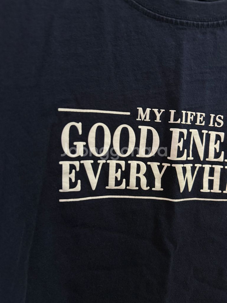 남색 반팔 티셔츠 만원--5