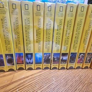 비디오테이프 vhs 다큐 세트 4번