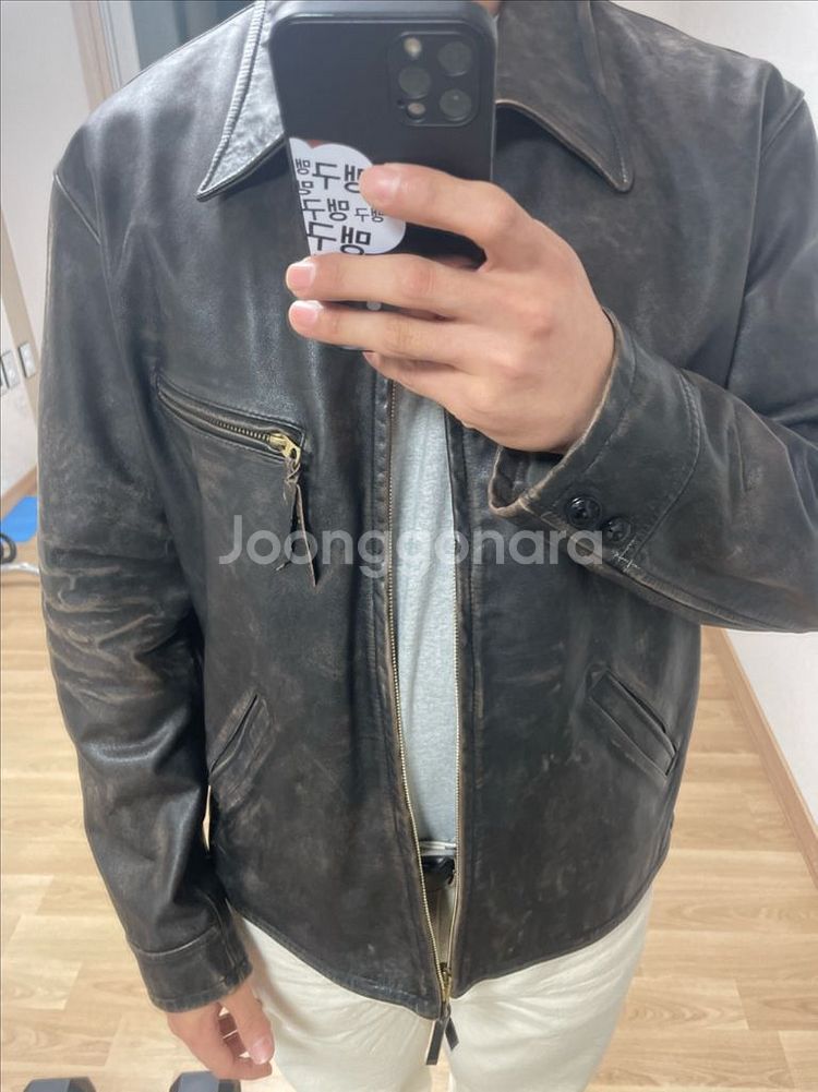 (급매!!!!) Rrl 뉴스보이 구형 L 사이즈 판매 or M 교환 가능--0