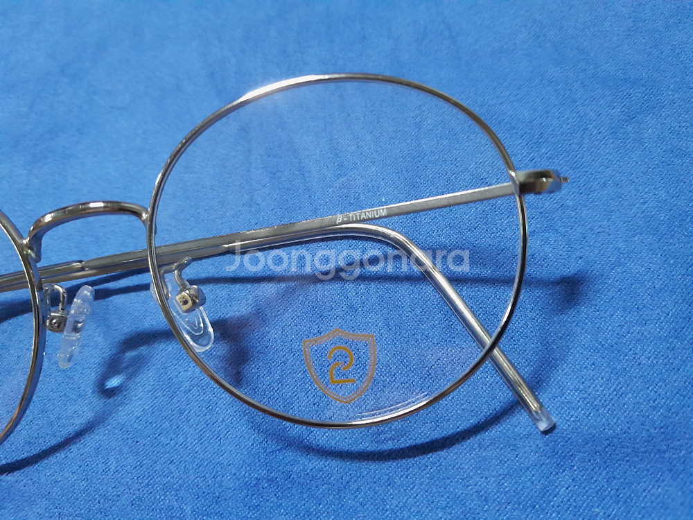 2ditor 투디터 동글이 안경 베타 티타늄 실버 은색--2