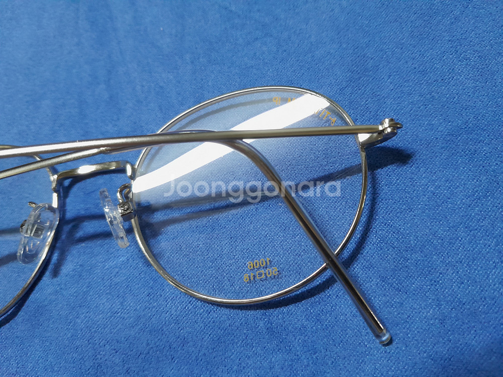 2ditor 투디터 동글이 안경 베타 티타늄 실버 은색--4