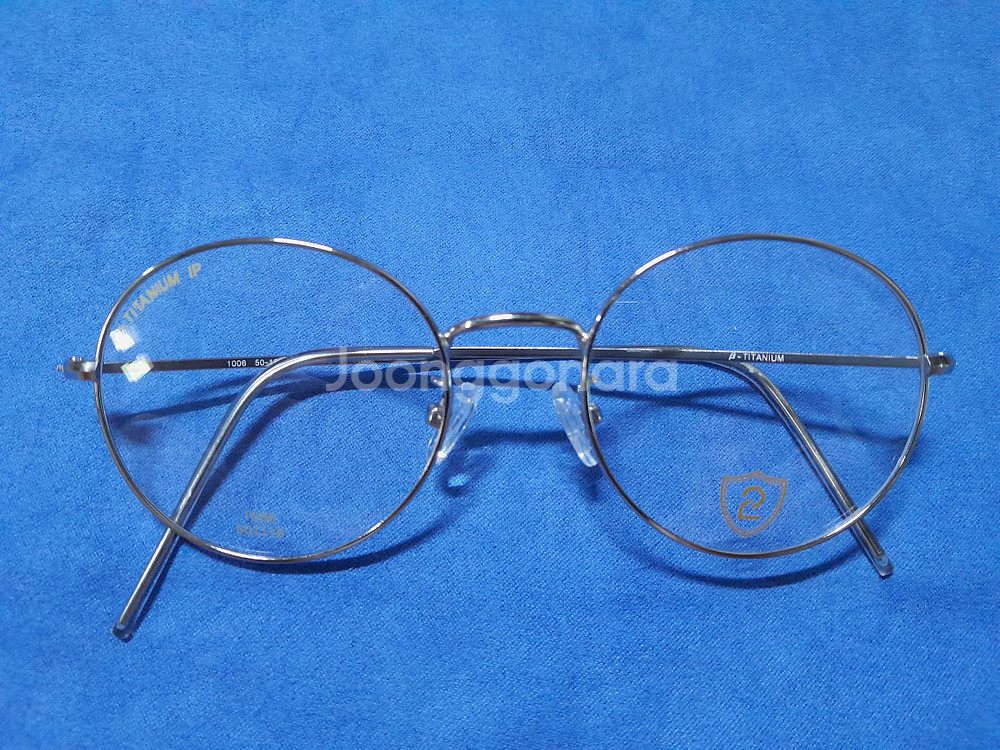 2ditor 투디터 동글이 안경 베타 티타늄 실버 은색--0