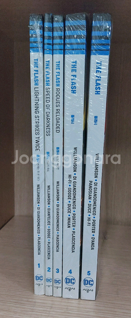 DC 코믹스 리버스 플래시 1~5권--0