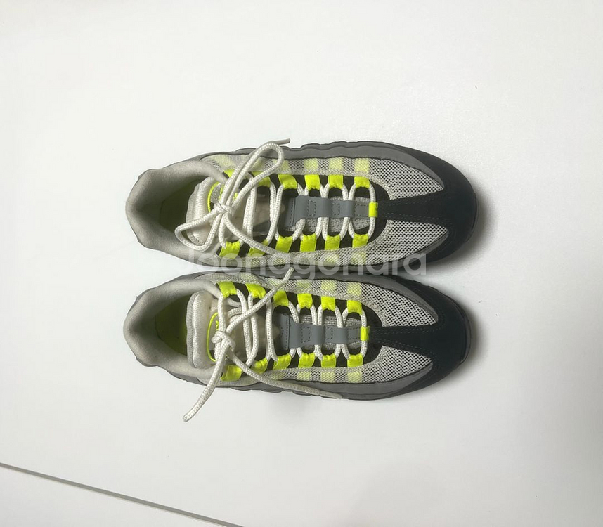 택포 250사이즈)나이키 에어맥스 95 OG 네온 엘로우 2020--1