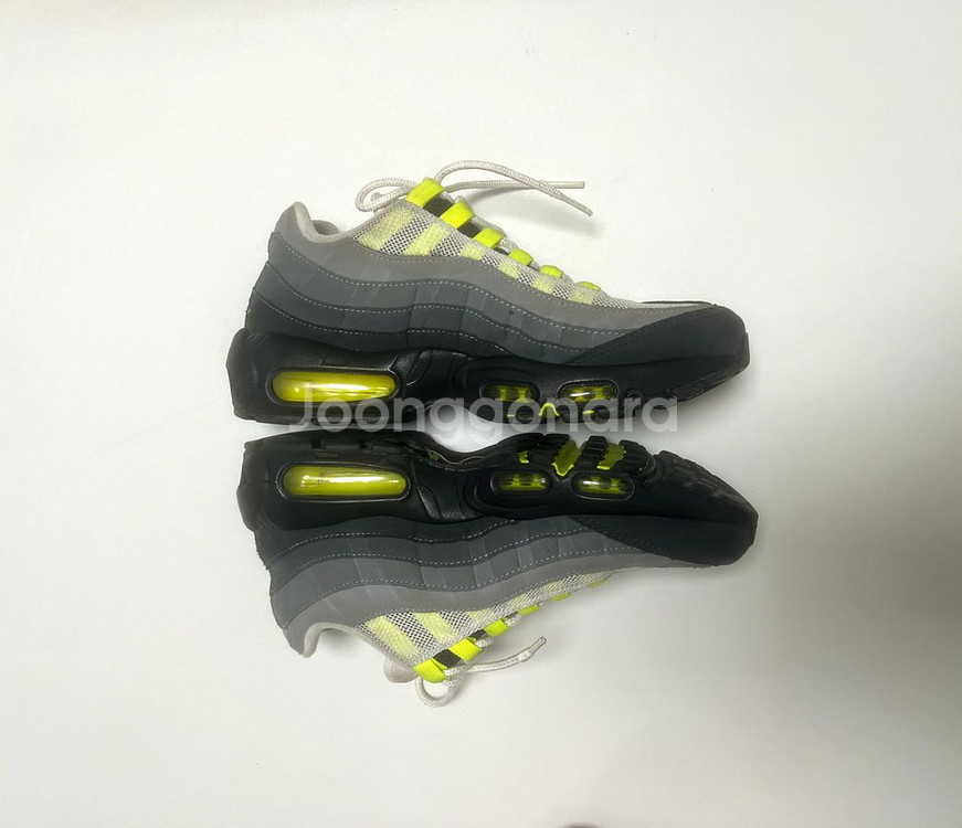 택포 250사이즈)나이키 에어맥스 95 OG 네온 엘로우 2020--2