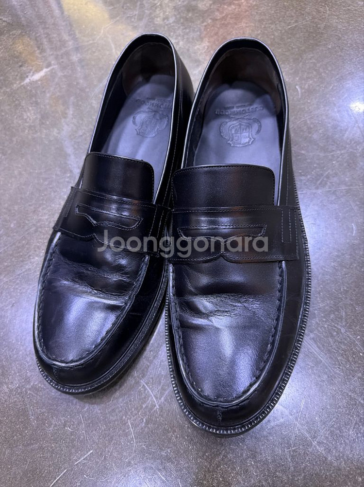 커스텀무드 페니로퍼 비브람 보강 수제화 280--1