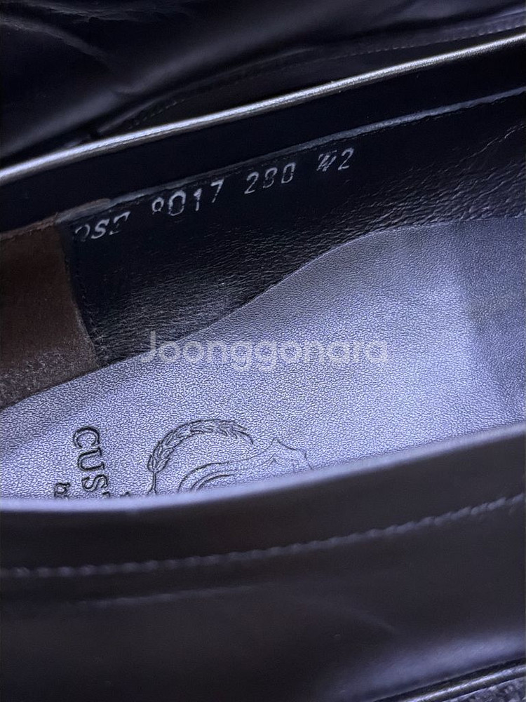 커스텀무드 페니로퍼 비브람 보강 수제화 280--8