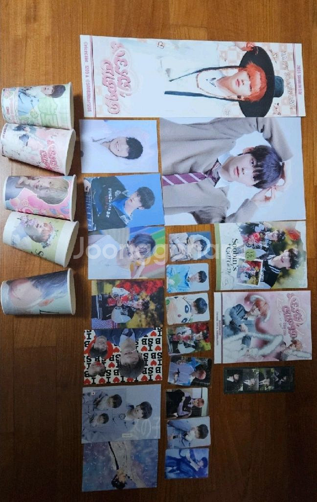 투바투 수빈 생카 특전 엽서 포카 홀더컵 등 + 덤!!--0