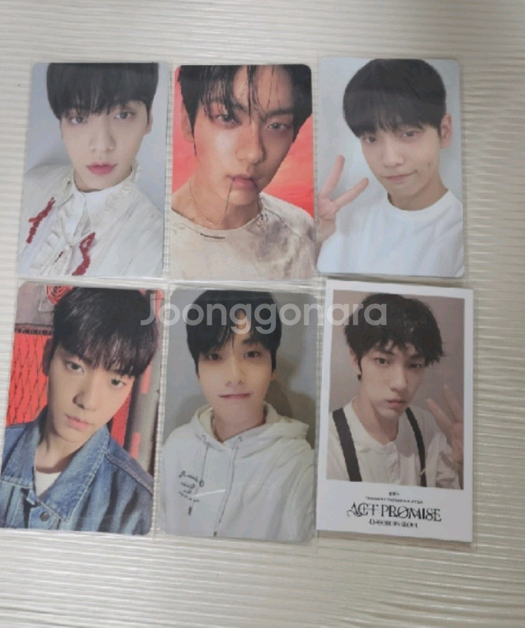 투바투 수빈 포카 일괄 위버스샵 미공포 앨포--0