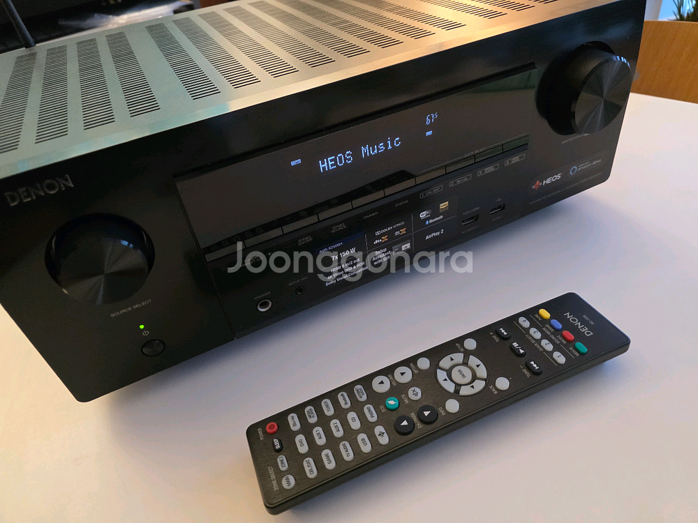 데논 리시버 avr-x2500h 4K AV 리시버 앰프--3