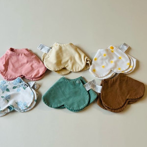 코니 아기 턱받이 세트 6종+덤 2개