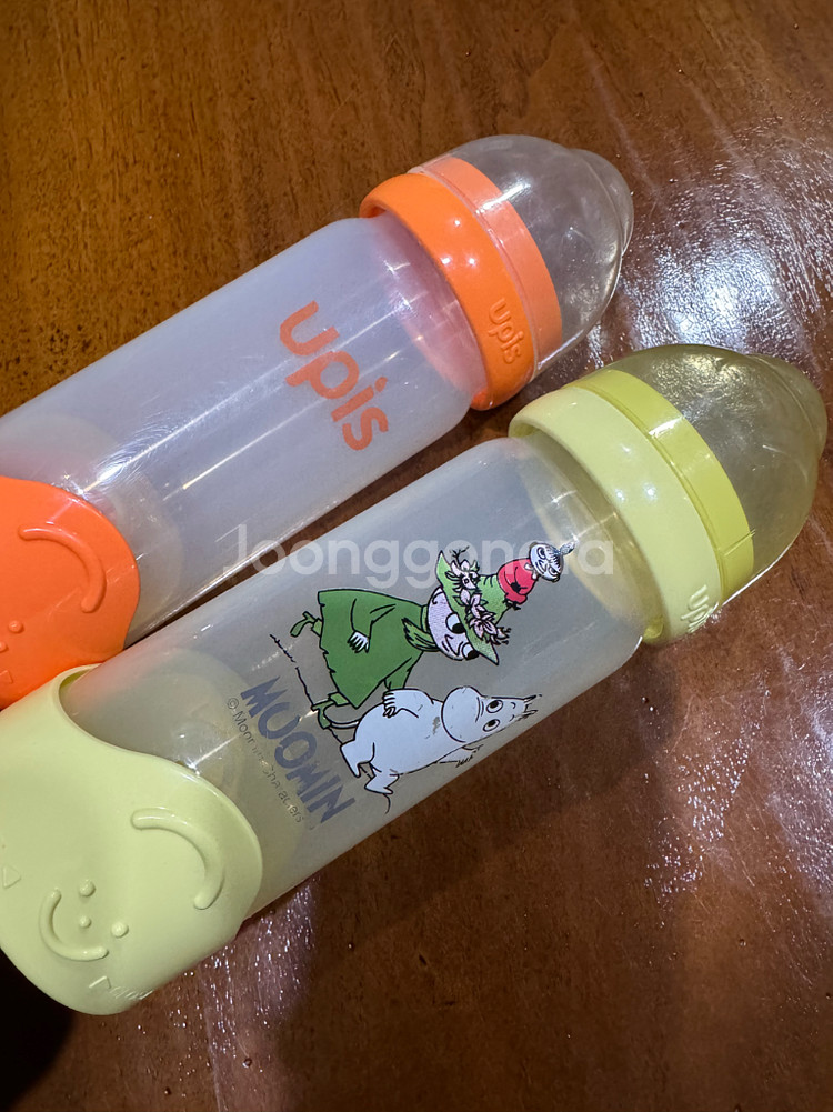 유아용 유피스 일회용젖병 2개--1