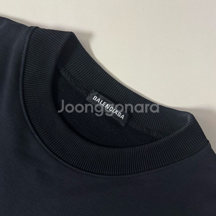 [백화점판/L]발렌시아가 웨이브로고 맨투맨--3