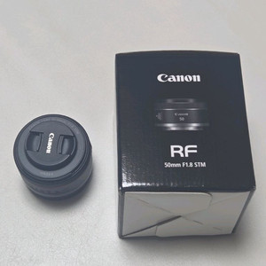(정품) 캐논 RF 50mm F1.8 STM 풀박스 팝