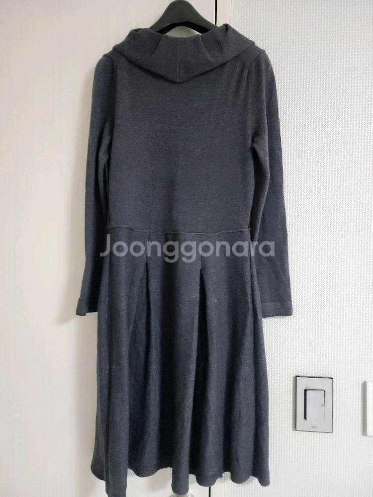 (상태깨끗)한섬 SJSJ 모 니트 원피스--1