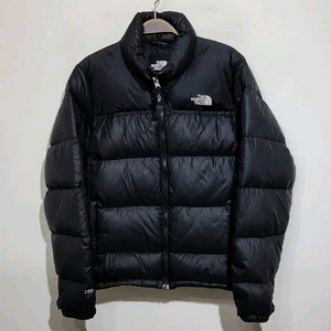 (M) 노스페이스 눕시패딩 점퍼 블랙 거위털 700 구스다운 자켓