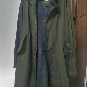 유니클로 블록테크 피쉬테일 파카 바람막이 자켓 코트 L