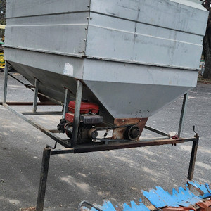 콤바인 타작 추수 벼 보리 곡물통 곡물탱크 곡물이송기 적재함