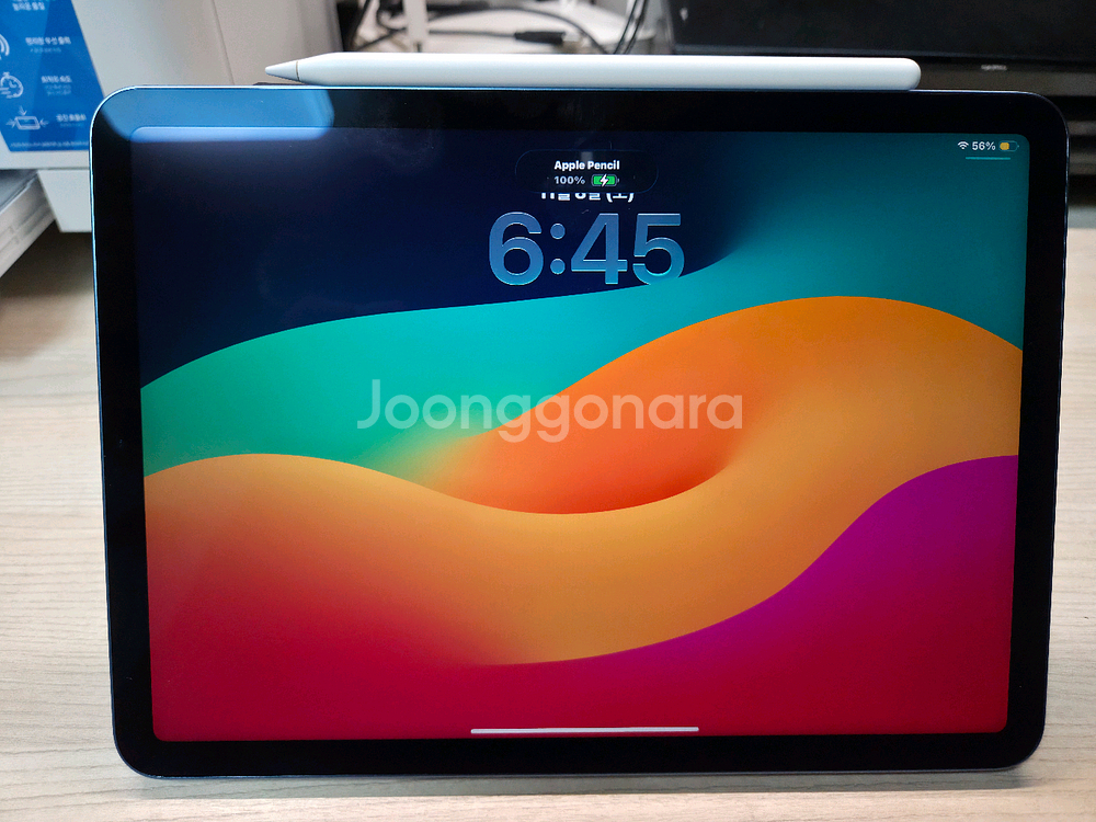 아이패드 에어 5 블루 펜슬포함 (갤탭교환)--5