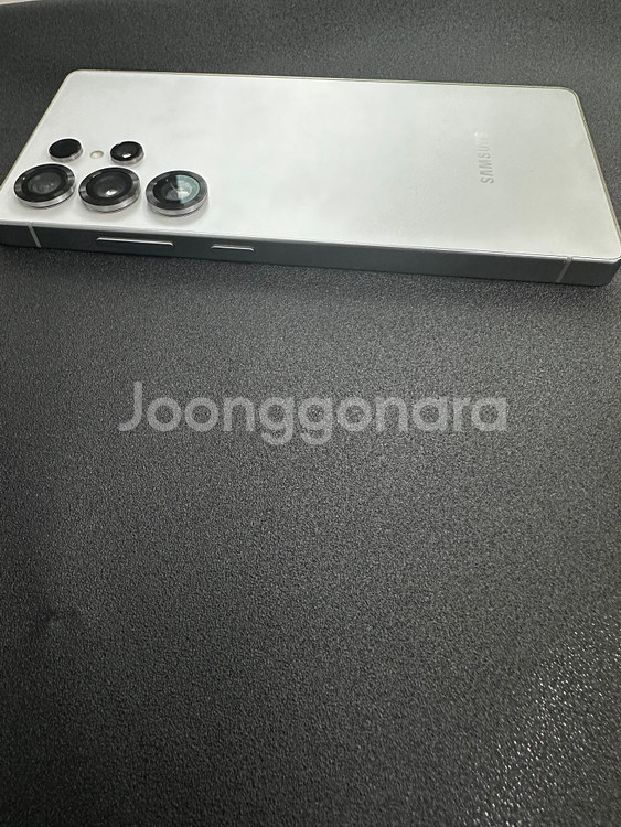 S25울트라 256기가 화이트실버 공기계 중고폰 서브폰 최저가--2