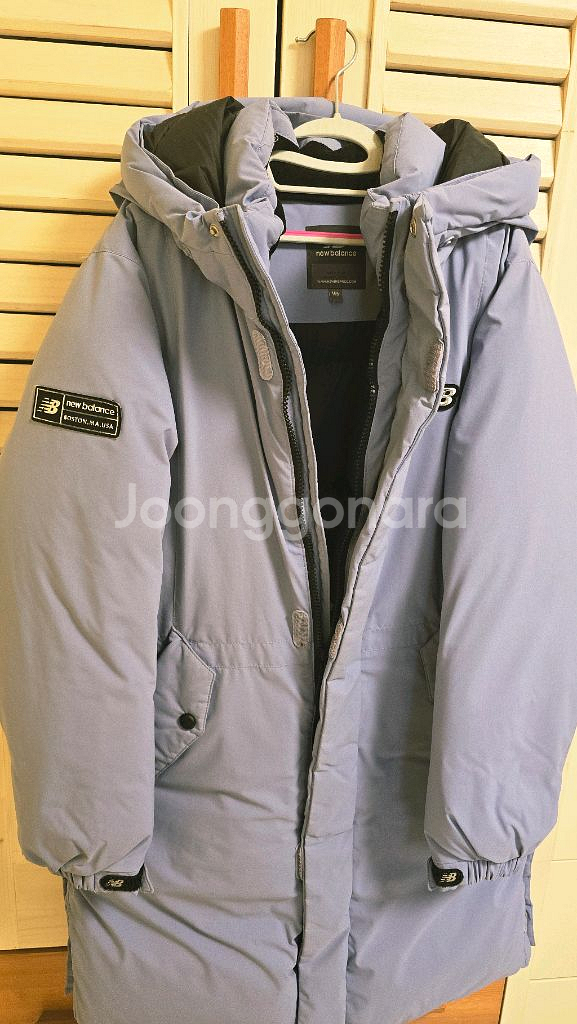 뉴발란스 키즈 롱패딩 155--2