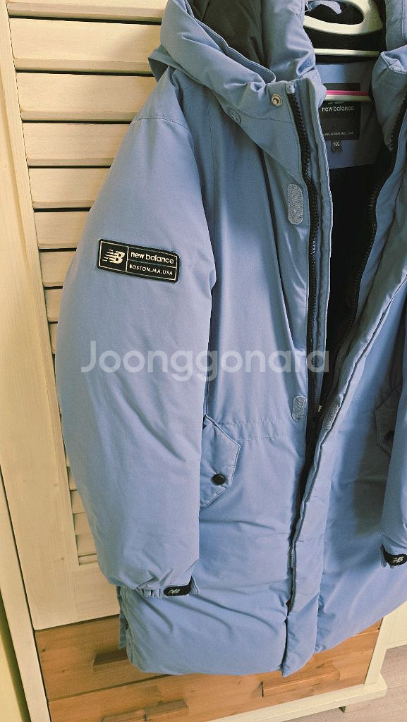 뉴발란스 키즈 롱패딩 155--3