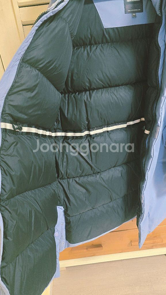 뉴발란스 키즈 롱패딩 155--6