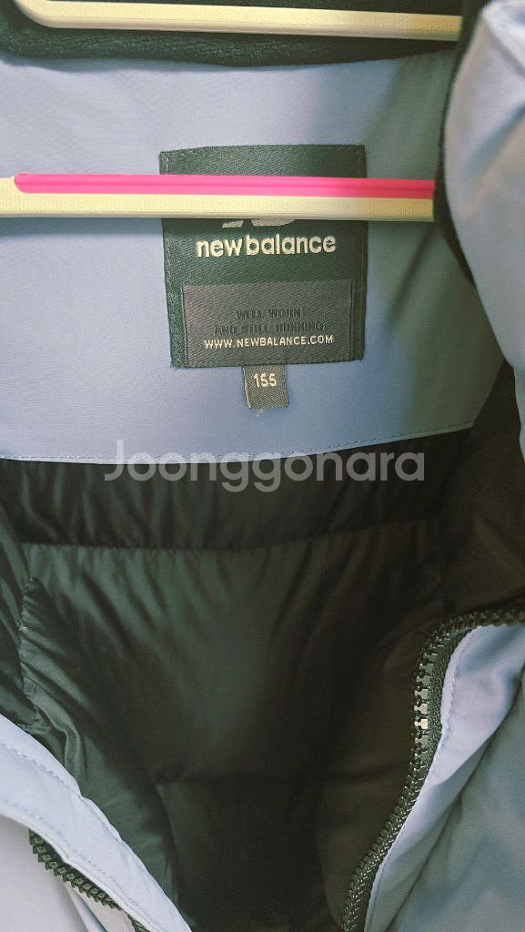 뉴발란스 키즈 롱패딩 155--5