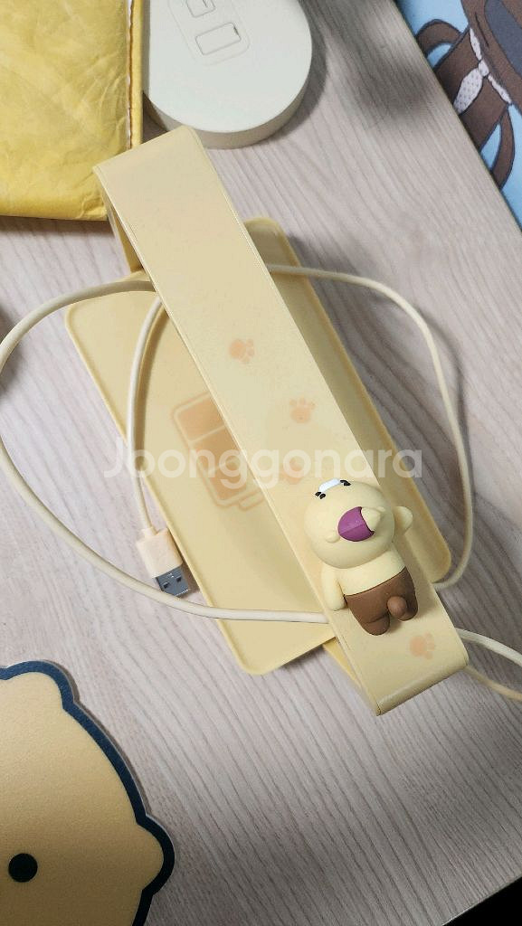 카카오프렌즈 춘식이 무선충전 살균기--1