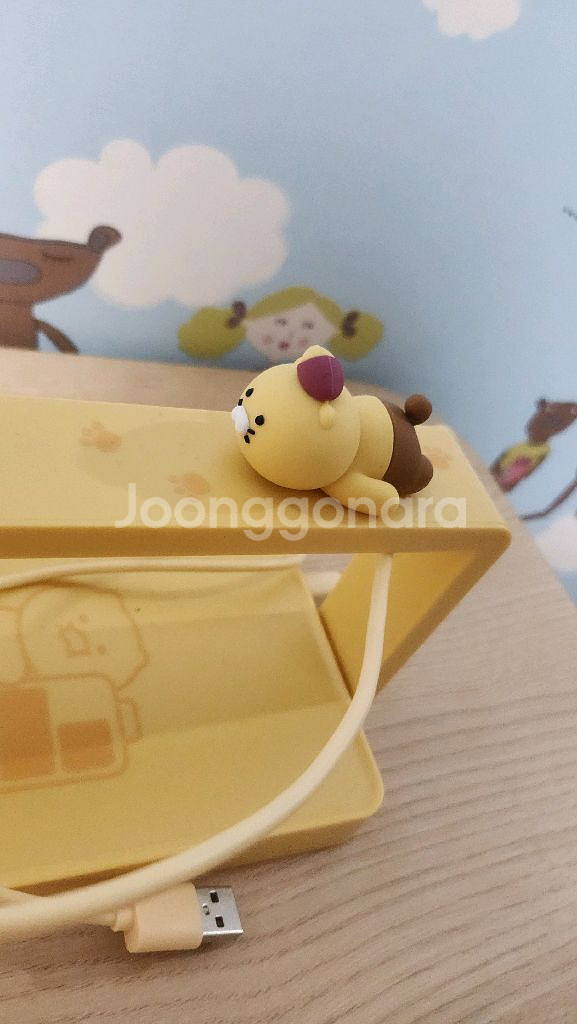 카카오프렌즈 춘식이 무선충전 살균기--2