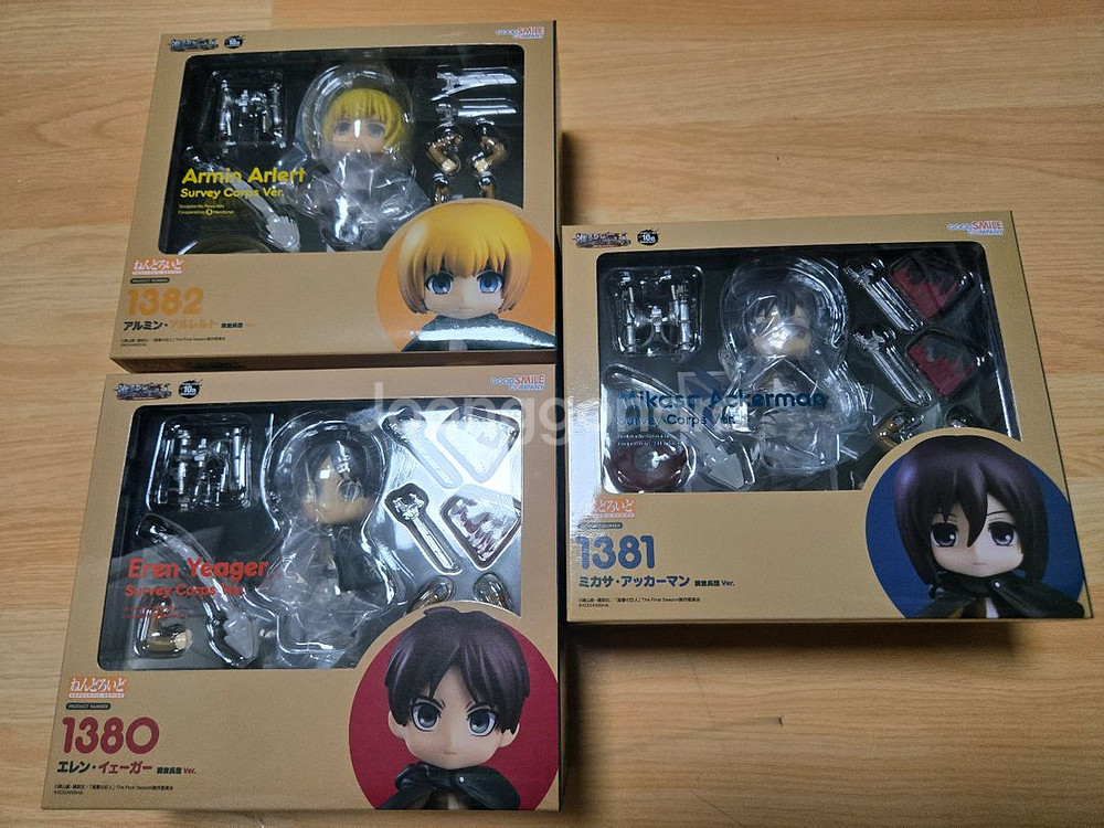 진격의 거인 넨도로이드(미카사 ,아르민 조사병단 ver./에렌 판매완료)--0