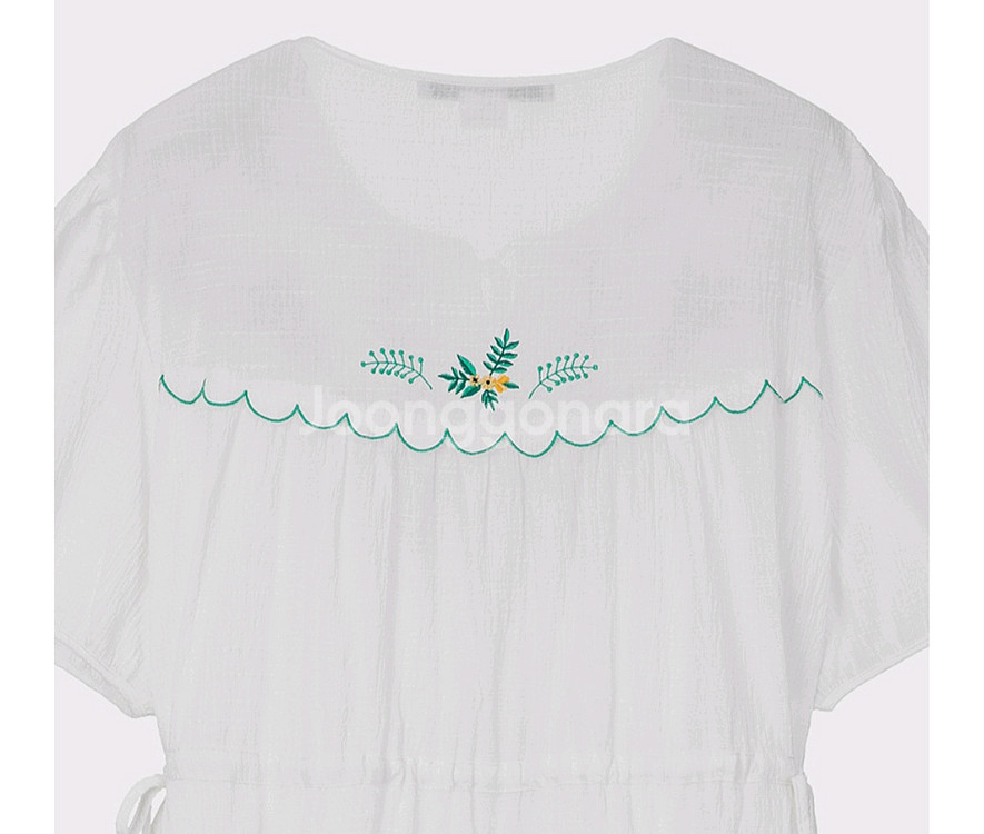 쥬시쥬디 자수 J네크 풀오픈 원피스 (착불)--7