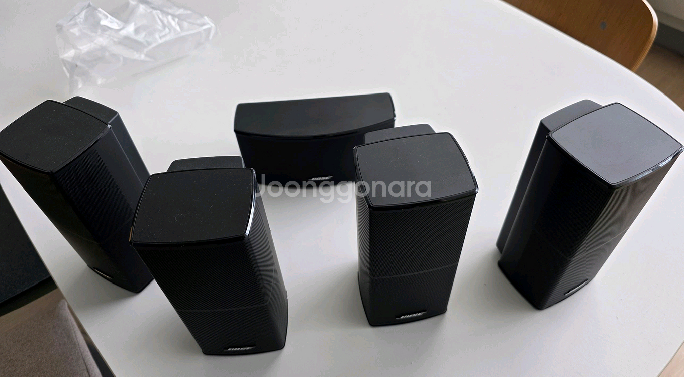 BOSE(보스) Acoustimass 10V 5.1스피커 (220V 세기전자 정품)보스 홈시어터 스피커셋트--5