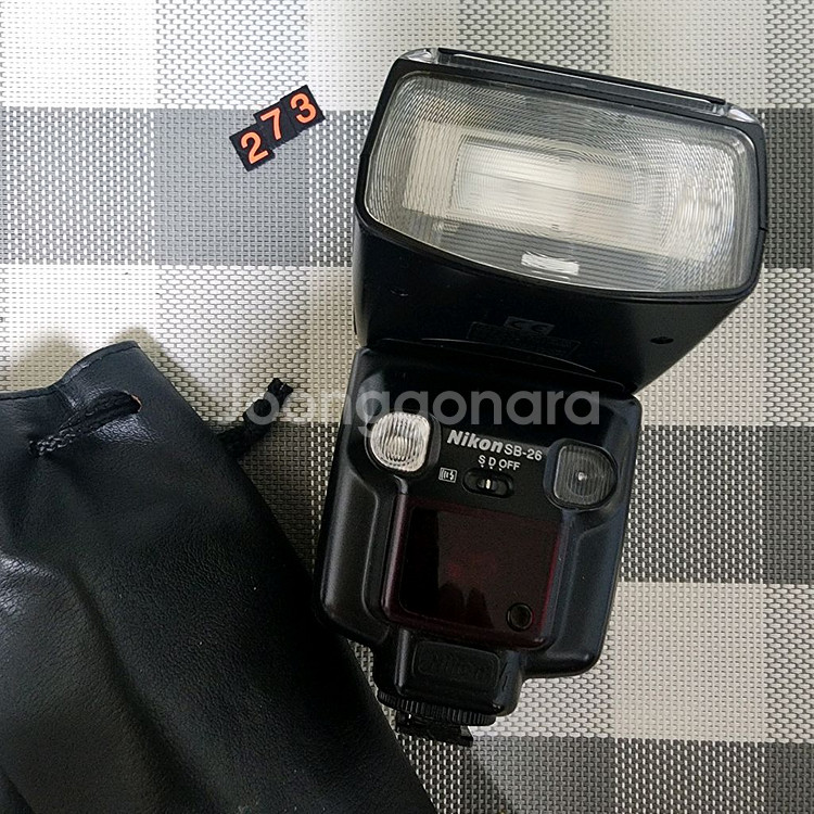 니콘 스피드라이트 SB-26 스트로브 플래시 파우치포함--0