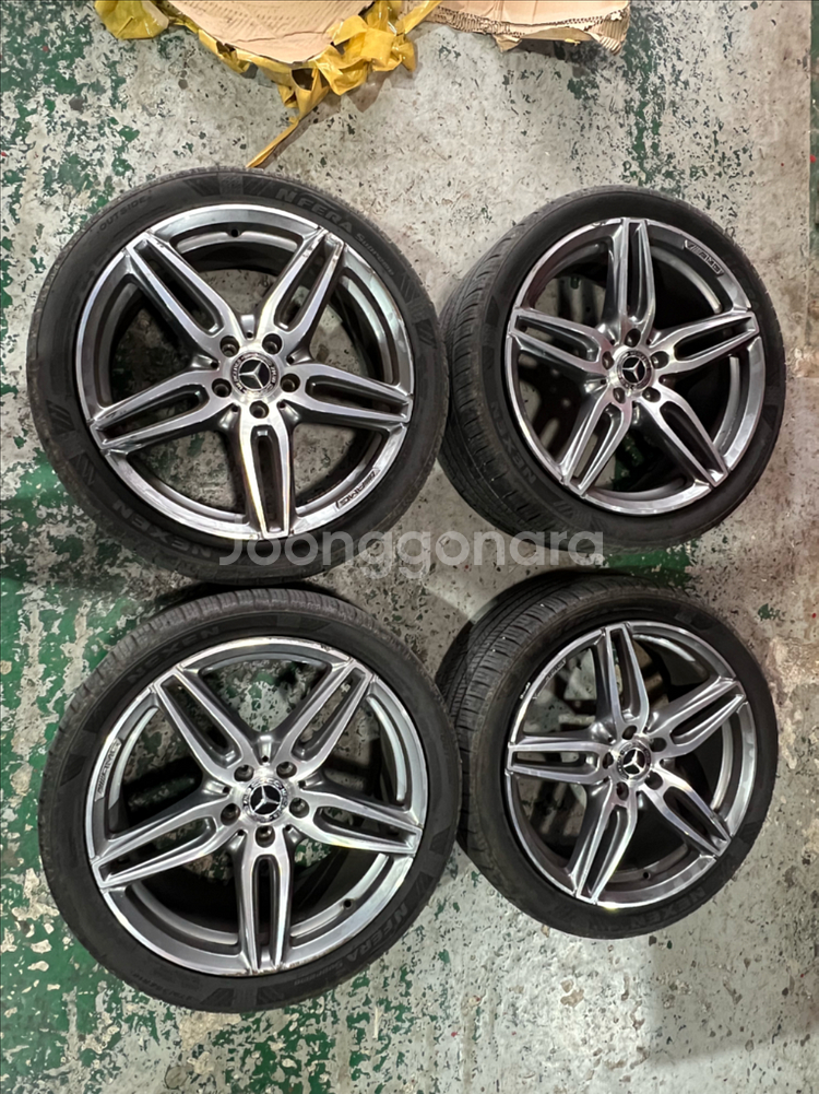 벤츠 훨타이어세트 w213 19인치 amg--4