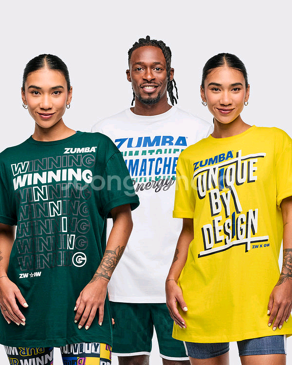 줌바 공용티 3종 세트--0