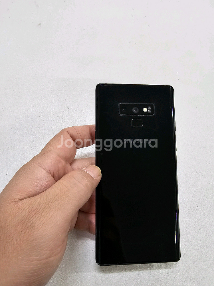 갤럭시 노트9 블랙 무잔상 A급--2