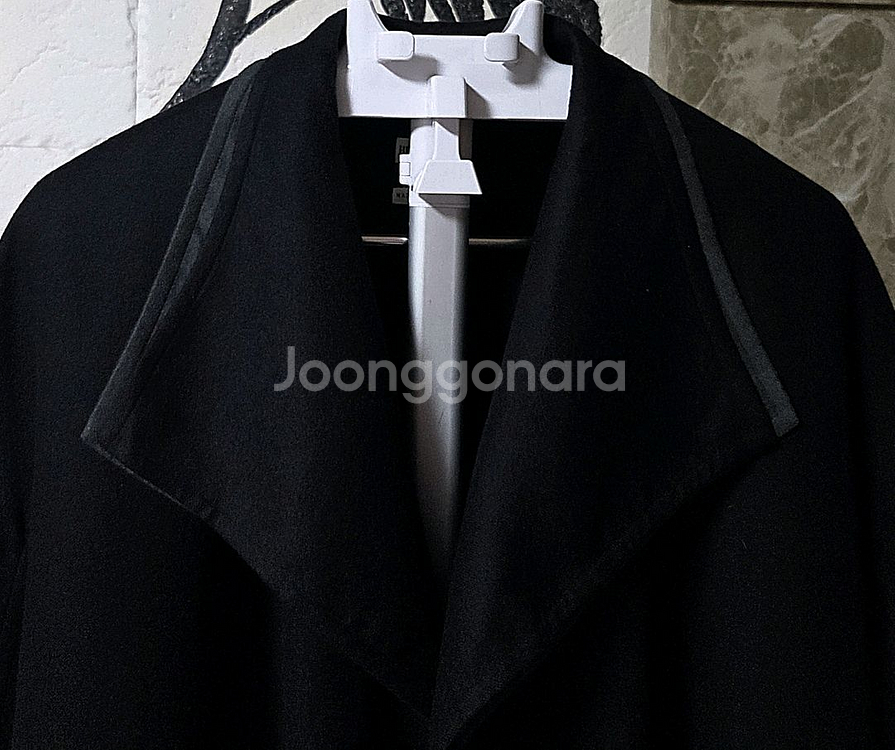 에르메스 정품 캐시미어 두겹 코트 판매합니다--4