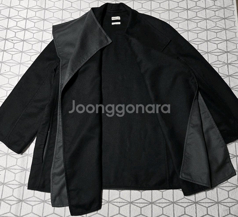 에르메스 정품 캐시미어 두겹 코트 판매합니다--7