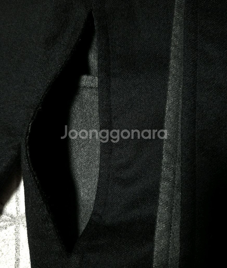 에르메스 정품 캐시미어 두겹 코트 판매합니다--6