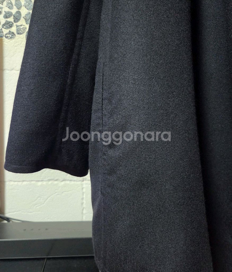 에르메스 정품 캐시미어 두겹 코트 판매합니다--5