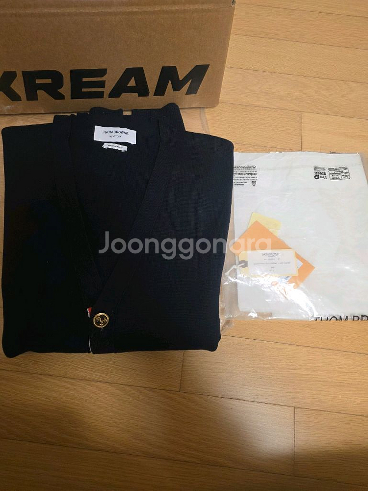 [새상품/4] 톰브라운 밀라노스티치 가디건 4사이즈--0