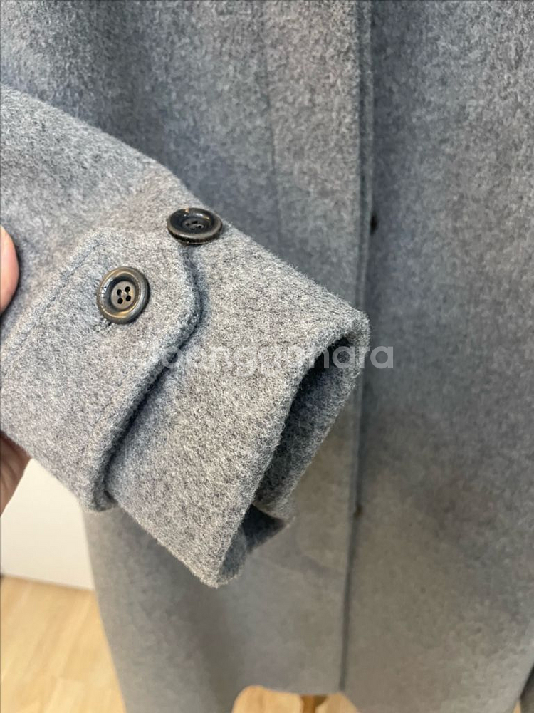 노티아 울 싱글 발마칸 코트--2