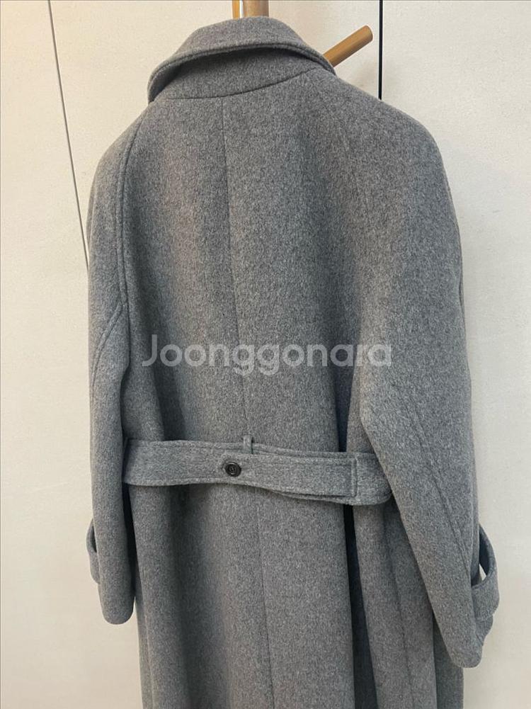 노티아 울 싱글 발마칸 코트--4