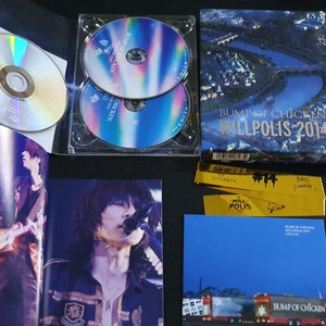 범프오브치킨 라이브 투어 WILLPOLIS (2DVD+CD) 영상 한정반