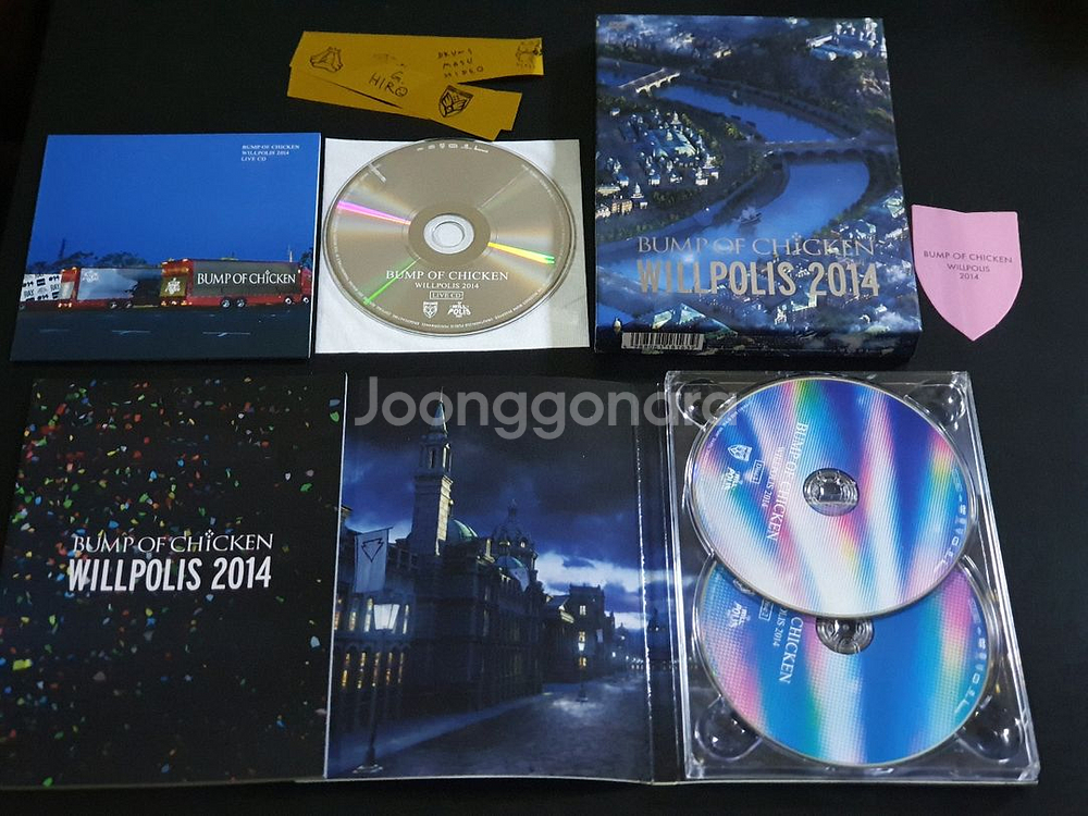 범프오브치킨 라이브 투어 WILLPOLIS (2DVD+CD) 영상 한정반--4