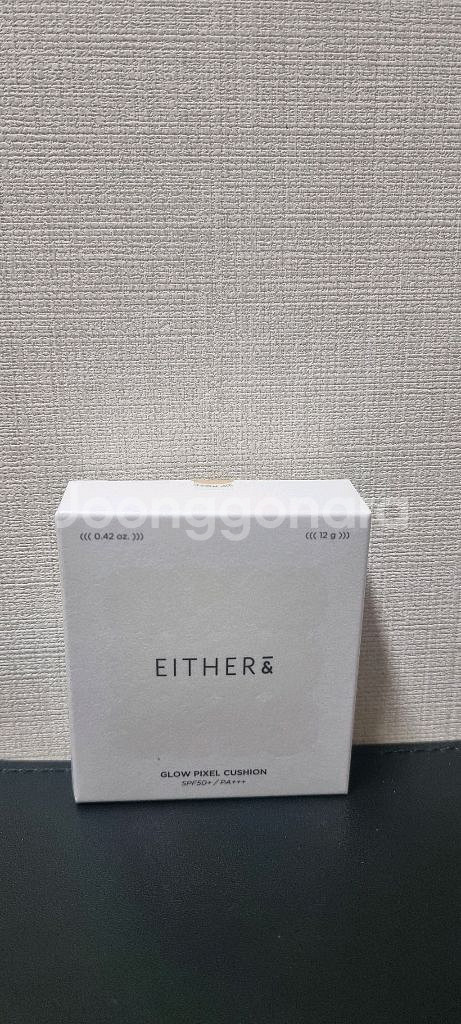 이더앤 글로우 픽셀 쿠션 21P 로지--0