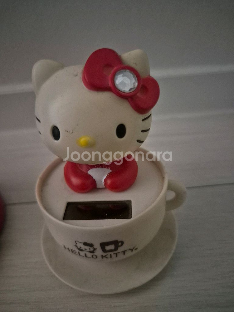 중고 빈티지 페코짱 헬로우키트 피큐어--3